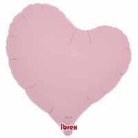 BALÓNIK fóliový Krivé srdce sv. ružové 35cm 5ks