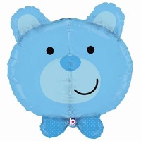 BALÓNIK fóliový detský Medvedík modrý 69cm