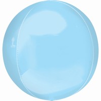 BALÓNIK fóliový ORBZ guľa modrá 53cm