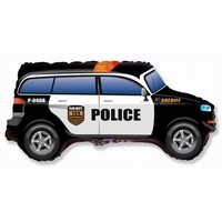 BALÓNIK fóliový Policajné auto 61cm
