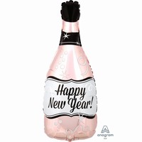 Balnik fliov ampansk Happy New Year Rose zlat 25x66 cm cm