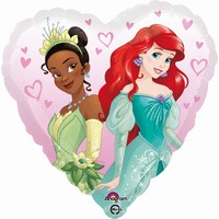 Balnik fliov Srdce Disney princeznej 43 cm