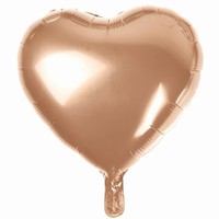 BALÓNIK fóliový Srdce Rose Gold 37cm