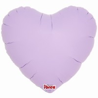 BALÓNIK fóliový Srdce pastelové lila 35cm 5ks