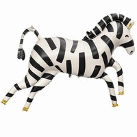 Balónik fóliový Zebra 115 x 85 cm