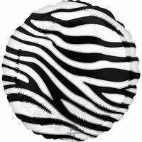 BALÓNIK fóliový Zebra pruhy