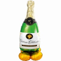 BALÓNIK AIRLOONZ fľaša šampaňského 130 cm