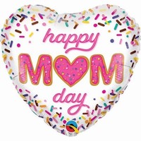 Balónik fóliový srdce Happy Mom day 46 cm