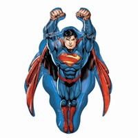 BALÓNEK fóliový supershape Superman