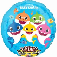 BALNIK fliov spievajci Baby Shark 71cm