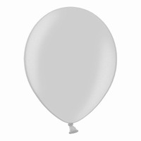BALNEK latexov 30cm metalick stbrn 1ks