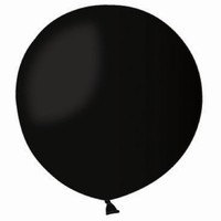 Balónik latexový čierny 80 cm 1 ks