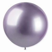 Balónik latexový chrómový fialový 80 cm, 1 ks