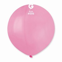 Balónik latexový ružový 48 cm, 1 ks