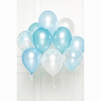Balnikov buket latexov modr 10 ks