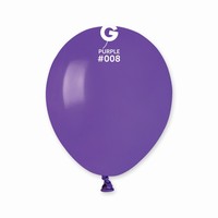 Balóniky dekoračné 13 cm fialové 100 ks