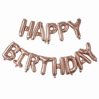 BALNKY FLIOV npis Happy Birthday Rose Gold