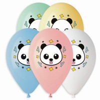 Balniky latexov mix farieb Panda 50 ks, 33 cm