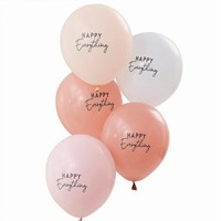 BALNKY latexov Happy Everything Muted pastel 30cm 5ks