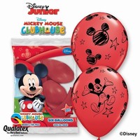 Balóniky latexové Mickey Mouse 6 ks