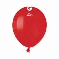 Balóniky dekoračné červené 13 cm, 100 ks
