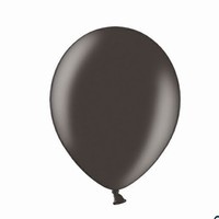 Balóniky latexové metalické čierne 23 cm, 100 ks