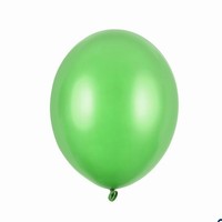 Balóniky latexové metalické svetlo zelené 12 cm 100 ks
