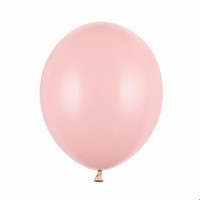 Balóniky latexové pastelové bledo ružové 12 cm 100 ks