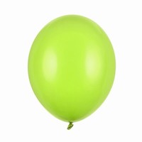 Balóniky latexové pastelové limetkovo zelené 12 cm 100 ks