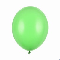 Balóniky latexové pastelové svetlo zelené 12 cm 100 ks