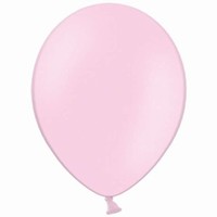 Balniky latexov svetlo ruov 12 cm 100 ks