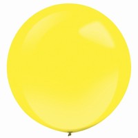 Balóny latexové žlté 60 cm 4 ks