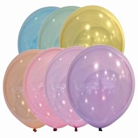 Balóniky pre dekoratérov mix farieb 27,5 cm (50 ks)