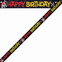 BANNER fliov Happy Birthday Pirt 365 cm