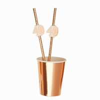SLAMKY papierov Rose Gold "40" 10ks