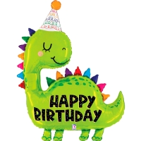 Balnik fliov Dino Happy Birthday 132 cm