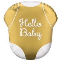 Balnik fliov Hello Baby zlat