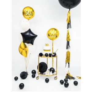 Bal�nek f�liov� hv�zda �ern� 45 cm