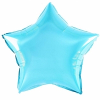Balónik fóliový Hviezda modrá 45 cm