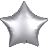 Balnik fliov Hviezda satnov strieborn 48 cm