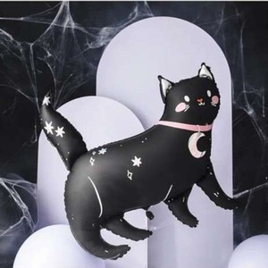 Balónek fóliový Kočka černá 81 x 80 cm