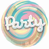 Balónik fóliový Party 3D, viacfarebný 56 cm