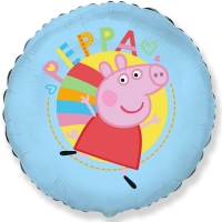 Balnik fliov Peppa Pig modr 48 cm