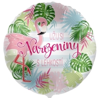 Balnek fliov Plamek uij si narozeniny s lehkost 43 cm