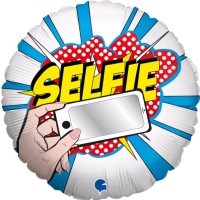 Balónik fóliový Selfie 46 cm