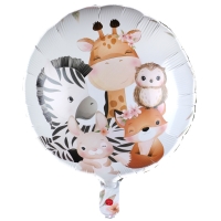 Balónik fóliový Zvieratká 45 cm