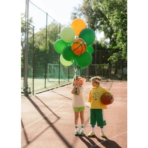 Balnek fliov basketbalov m 45 cm