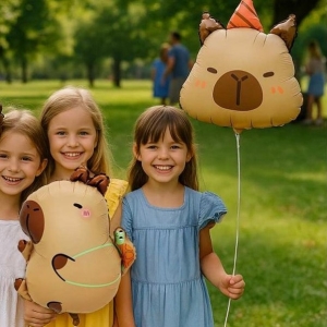 Bal�nek f�liov� Hlava Kapybary 48x38 cm