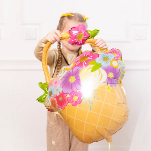 Bal�nek f�liov� Ko� s kv�tinami 53x69 cm