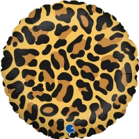 Balnik fliov okrhly Leopard 46 cm